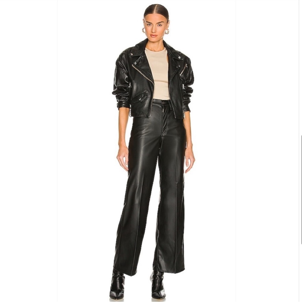Levi’s Leather 70’s Flare Pants
